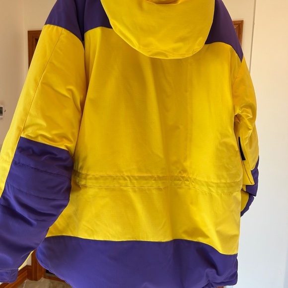 Men’s Gucci X Adidas, vibrant, yellow, puffer, coat size large made in Italy NWT - Picture 5 of 8